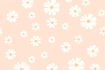 Baumwolle, Popeline mit kleinen Blumen, hellrosa, 0,5 m